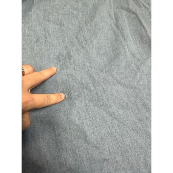 Go Softly Patio Floral Embroidered Dress Women Large Lounge Grandma Mumu House - Picture 10 of 13